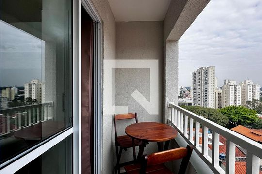 Sacada de apartamento à venda com 1 quarto, 20m² em Jardim Aeroporto, São Paulo