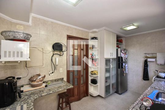 Cozinha de casa de condomínio à venda com 3 quartos, 100m² em Parque Reboucas, São Paulo