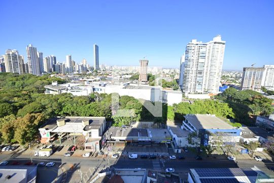 Vista da Varanda de apartamento para alugar com 1 quarto, 46m² em Setor Bueno, Goiânia