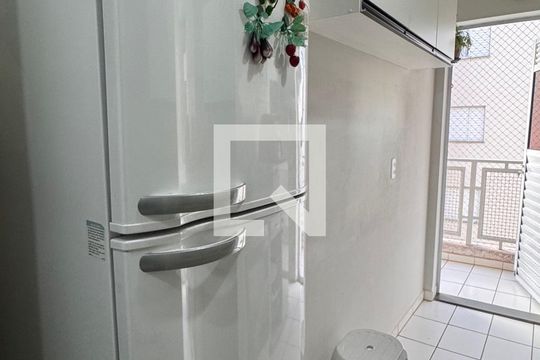Cozinha de apartamento à venda com 2 quartos, 54m² em Jardim das Bandeiras, Campinas