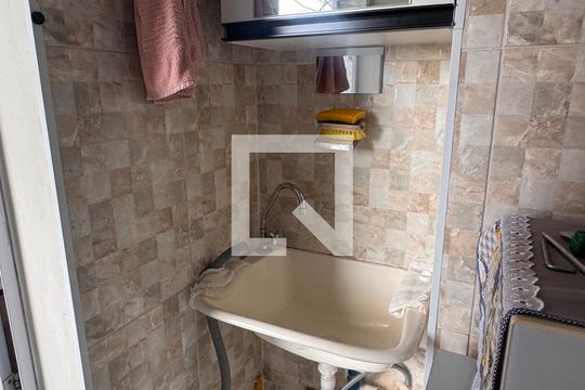 Área de Serviço de apartamento à venda com 2 quartos, 54m² em Jardim das Bandeiras, Campinas