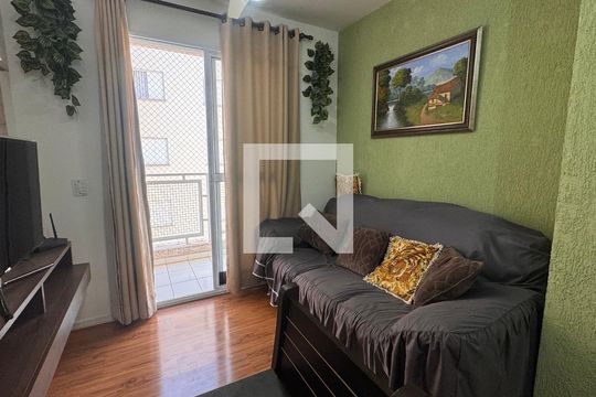 Sala de apartamento à venda com 2 quartos, 54m² em Jardim das Bandeiras, Campinas