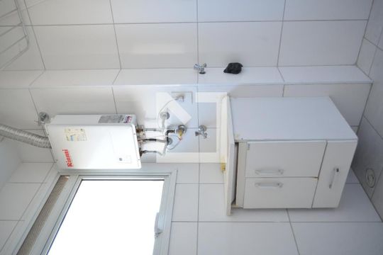 Área de Serviço de apartamento à venda com 2 quartos, 67m² em Vila Valparaíso, Santo André