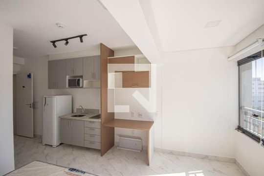 Sala/Cozinha de apartamento para alugar com 1 quarto, 27m² em Tucuruvi, São Paulo