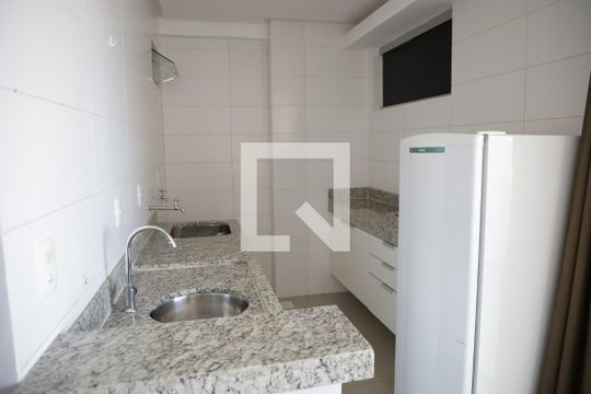 Cozinha de kitnet/studio para alugar com 1 quarto, 60m² em Setor Bueno, Goiânia