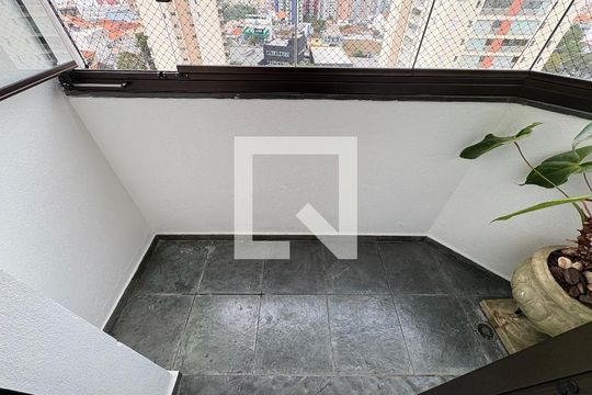 Sacada de apartamento à venda com 3 quartos, 105m² em Vila Valparaíso, Santo André