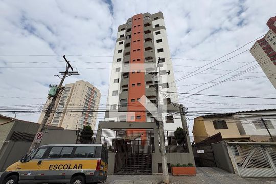 Fachada de apartamento à venda com 3 quartos, 105m² em Vila Valparaíso, Santo André