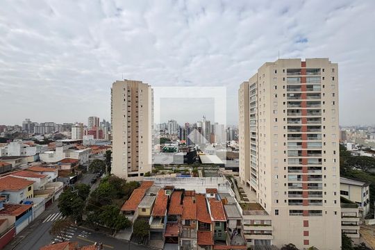 Vista da Sacada de apartamento à venda com 3 quartos, 105m² em Vila Valparaíso, Santo André