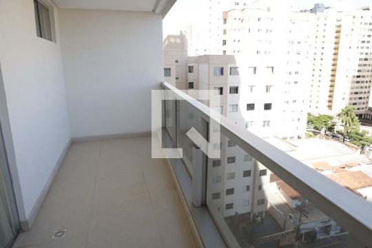 varanda de apartamento para alugar com 1 quarto, 60m² em Setor Bueno, Goiânia