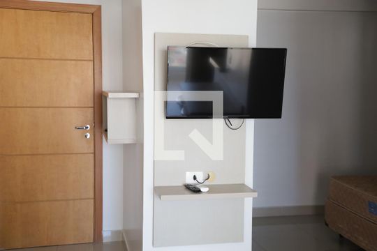 Sala de apartamento para alugar com 1 quarto, 60m² em Setor Bueno, Goiânia