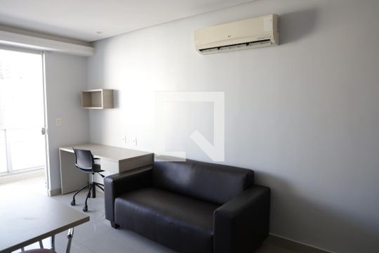 Sala de apartamento para alugar com 1 quarto, 60m² em Setor Bueno, Goiânia