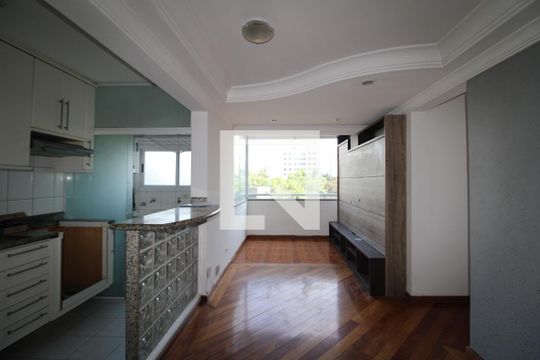 Sala / Cozinha de apartamento à venda com 3 quartos, 60m² em Jardim das Laranjeiras, São Paulo