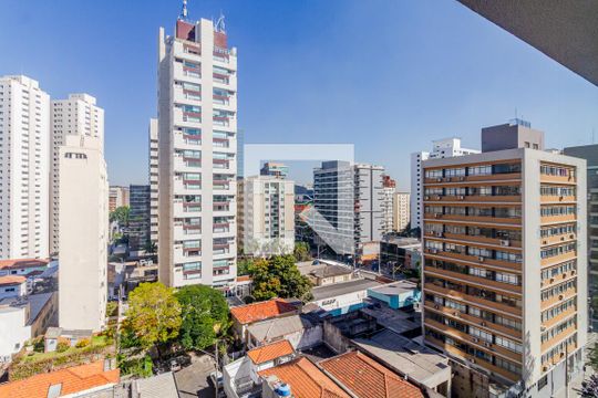 Vista de apartamento à venda com 1 quarto, 45m² em Paraíso, São Paulo
