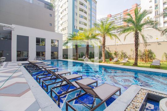 Área comum - Piscina de apartamento à venda com 1 quarto, 45m² em Paraíso, São Paulo