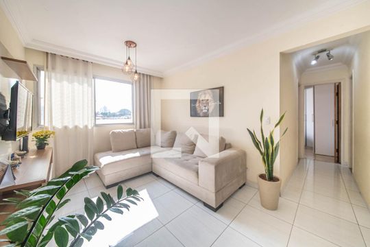 Sala de apartamento à venda com 2 quartos, 64m² em Vila Babilonia, São Paulo