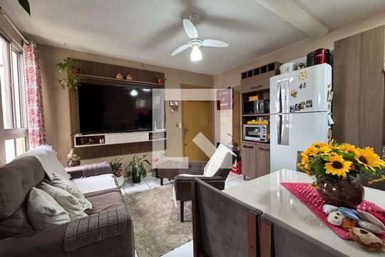 Sala de apartamento para alugar com 2 quartos, 55m² em Campina, São Leopoldo