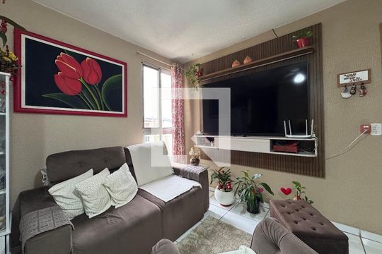 Sala de apartamento para alugar com 2 quartos, 55m² em Campina, São Leopoldo