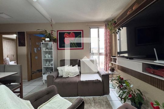 Sala de apartamento para alugar com 2 quartos, 55m² em Campina, São Leopoldo