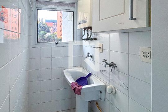 Área de Serviço de apartamento para alugar com 1 quarto, 48m² em Moema, São Paulo