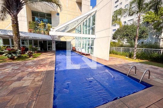 Área comum de apartamento para alugar com 1 quarto, 48m² em Moema, São Paulo