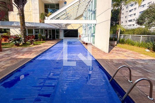 Área comum de apartamento para alugar com 1 quarto, 48m² em Moema, São Paulo