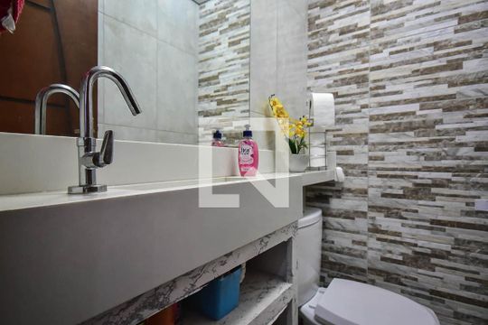 Lavabo de apartamento à venda com 3 quartos, 68m² em Parque Esmeralda, São Paulo