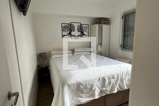 Quarto  de apartamento à venda com 1 quarto, 36m² em Santo Amaro, São Paulo