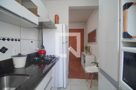 Cozinha de apartamento à venda com 2 quartos, 56m² em Canudos, Novo Hamburgo