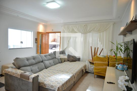 Sala de casa à venda com 3 quartos, 300m² em Vila Guiomar, Santo André