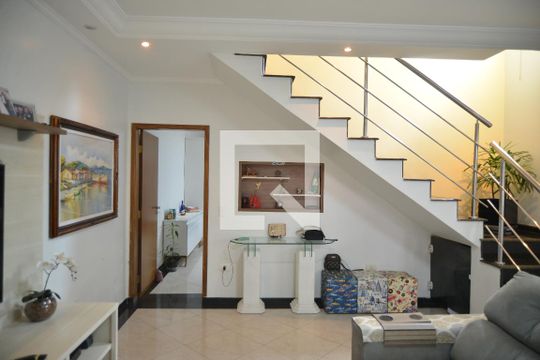 Sala de casa à venda com 3 quartos, 300m² em Vila Guiomar, Santo André