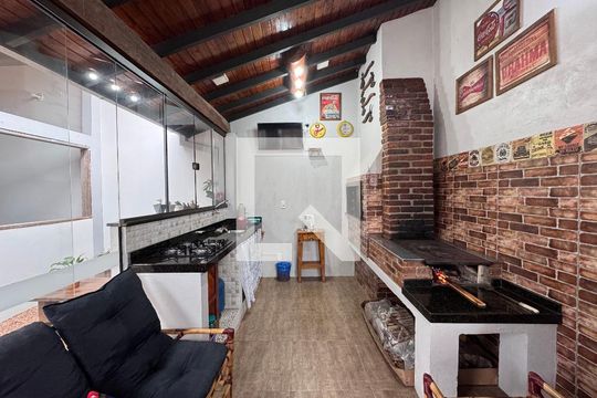 Área Gourmet de casa à venda com 3 quartos, 150m² em Santos Dumont, São Leopoldo