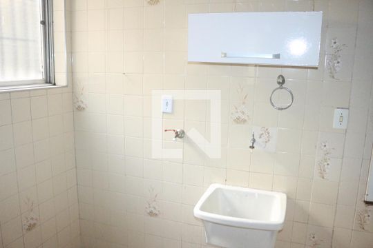 Área de Serviço de apartamento para alugar com 2 quartos, 74m² em Osvaldo Cruz, São Caetano do Sul