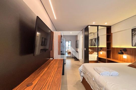 Studio de kitnet/studio à venda com 1 quarto, 32m² em Moema, São Paulo