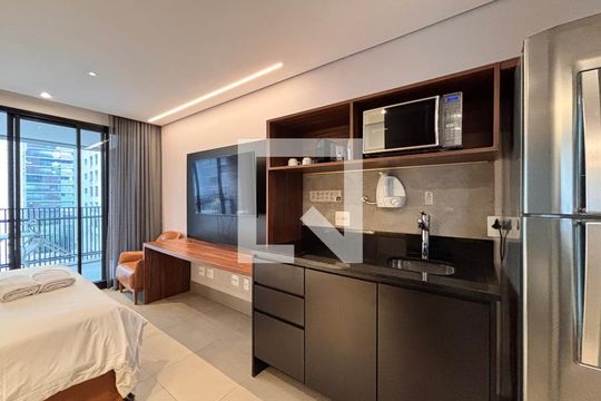 Studio de kitnet/studio à venda com 1 quarto, 32m² em Moema, São Paulo