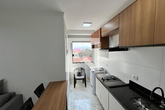 Sala/Cozinha de apartamento para alugar com 1 quarto, 30m² em Parque Peruche, São Paulo