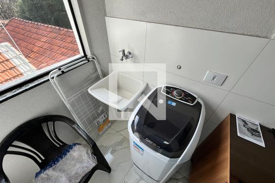 Área de Serviço de apartamento para alugar com 1 quarto, 30m² em Parque Peruche, São Paulo