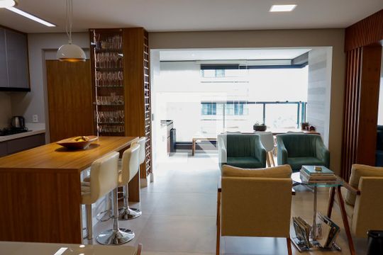 Sala de apartamento à venda com 2 quartos, 110m² em Vila Yara, Osasco