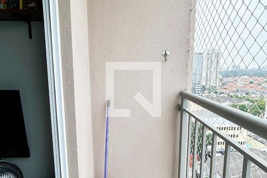 Varanda de apartamento para alugar com 1 quarto, 27m² em Jardim Caravelas, São Paulo