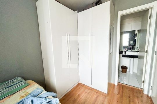 Suíte de apartamento para alugar com 1 quarto, 27m² em Jardim Caravelas, São Paulo