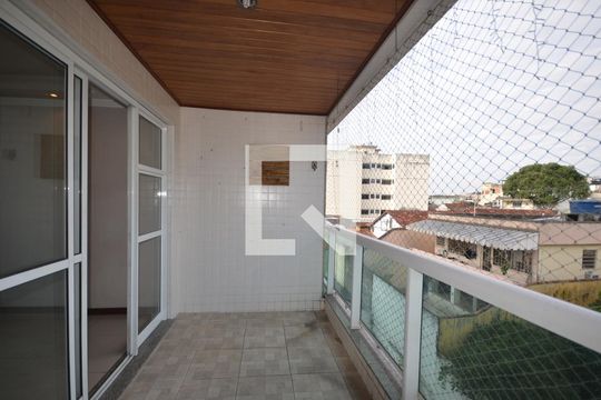 Varanda da Sala de apartamento à venda com 2 quartos, 114m² em Vila Valqueire, Rio de Janeiro