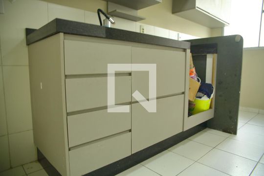 Cozinha de apartamento para alugar com 2 quartos, 56m² em Planalto, São Bernardo do Campo