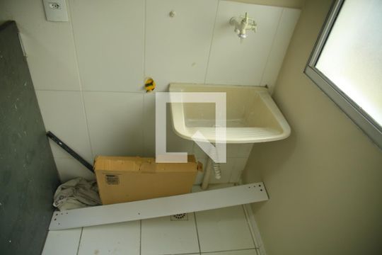 Área de Serviço de apartamento para alugar com 2 quartos, 56m² em Planalto, São Bernardo do Campo