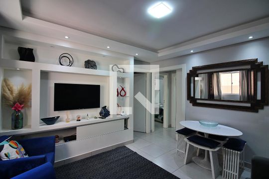 Sala de apartamento à venda com 2 quartos, 60m² em Paulicéia, São Bernardo do Campo
