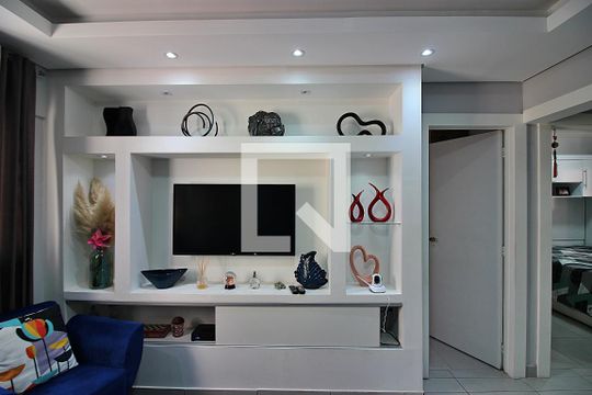 Sala de apartamento à venda com 2 quartos, 60m² em Paulicéia, São Bernardo do Campo