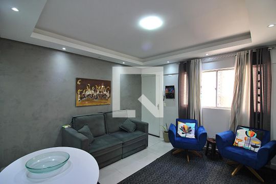 Sala de apartamento à venda com 2 quartos, 60m² em Paulicéia, São Bernardo do Campo