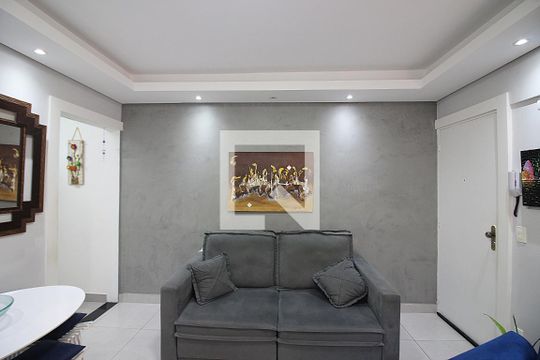 Sala de apartamento à venda com 2 quartos, 60m² em Paulicéia, São Bernardo do Campo
