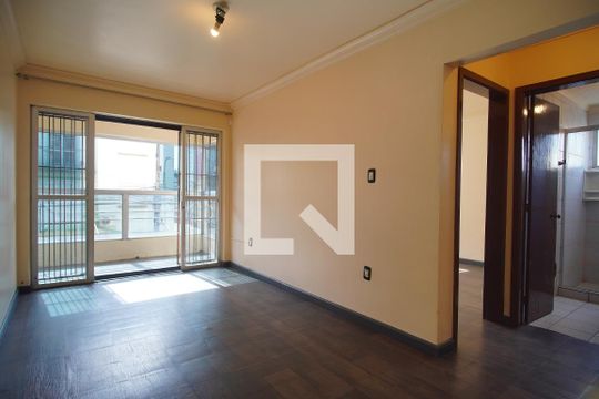 Sala de apartamento à venda com 1 quarto, 50m² em Centro, São Leopoldo