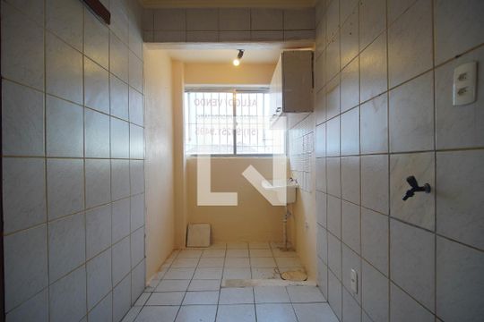 Cozinha e Área de Serviço de apartamento à venda com 1 quarto, 50m² em Centro, São Leopoldo