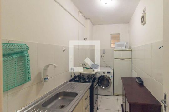 Cozinha de apartamento à venda com 1 quarto, 69m² em República, São Paulo