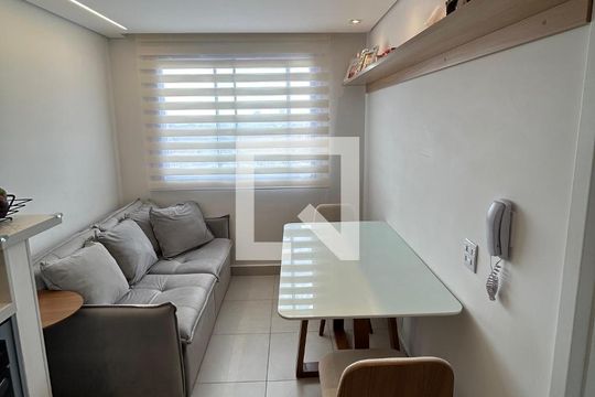 Sala de apartamento à venda com 1 quarto, 24m² em Alto da Mooca, São Paulo